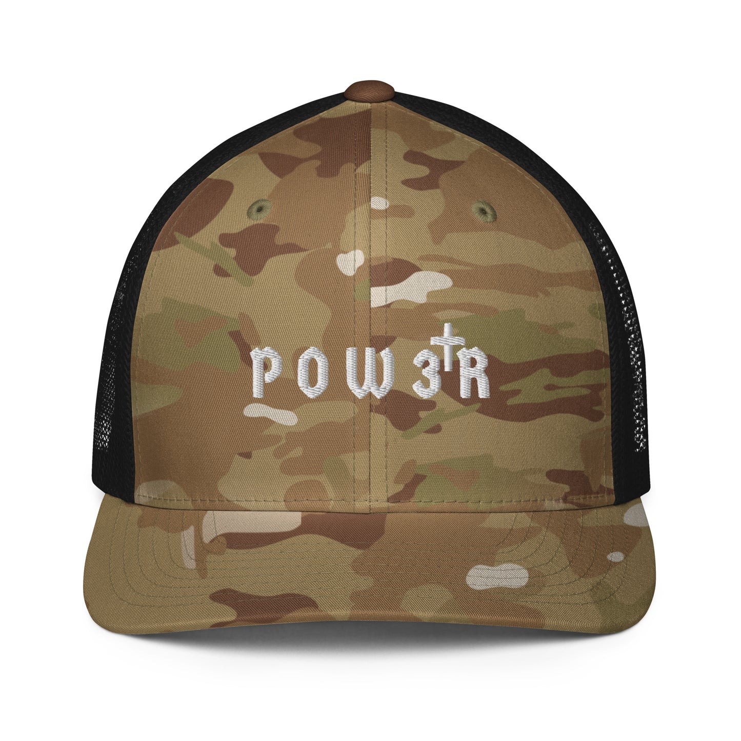 Closed-back trucker cap